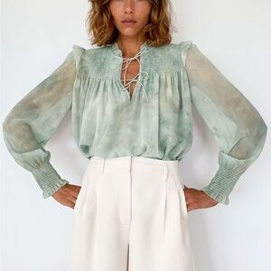 Aritzia Wilfred Castello Blouse